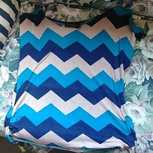 Chevron pattern  shirt